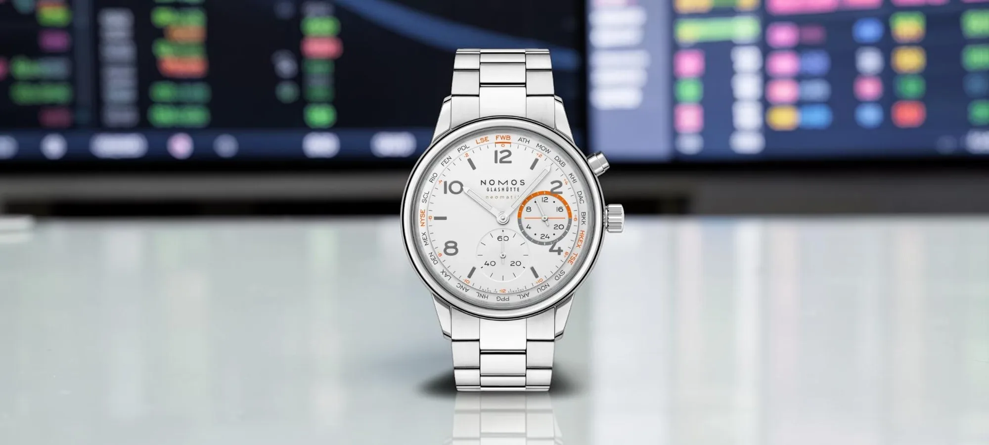 NOMOS Club Sport Neomatik Handelsblatt edition