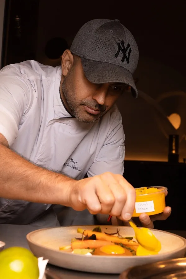 Chef Meir Adoni at Samna Marbella