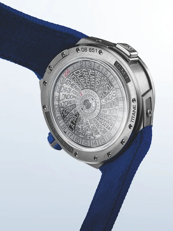 GREUBEL FORSEY GMT Balancier Convexe caseback