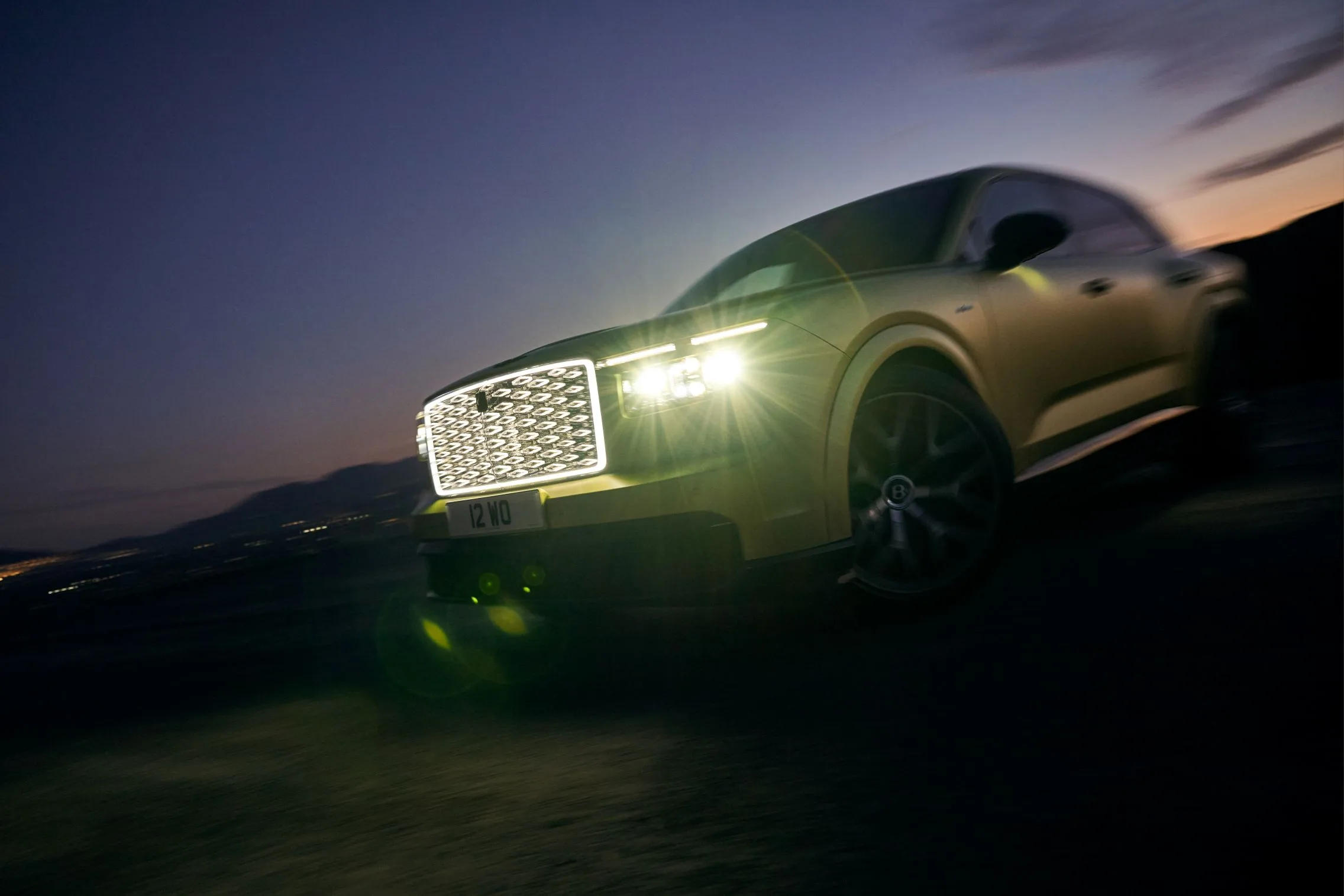 Bentley Torcal keeps the classic Bentley grille