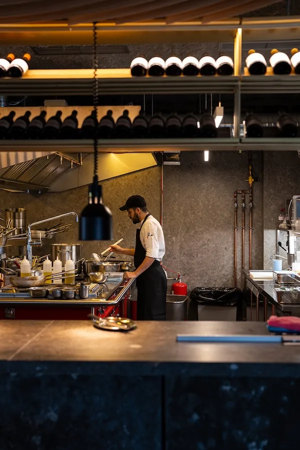 Open Kitchen at Samna Marbella