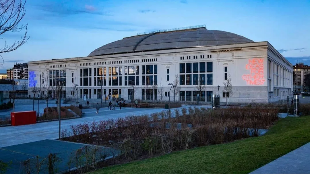The CityOval, formerly the Palazzo delle Scintille hosts the Patek Philippe Watch Art Grand Exhibition in Milan.
