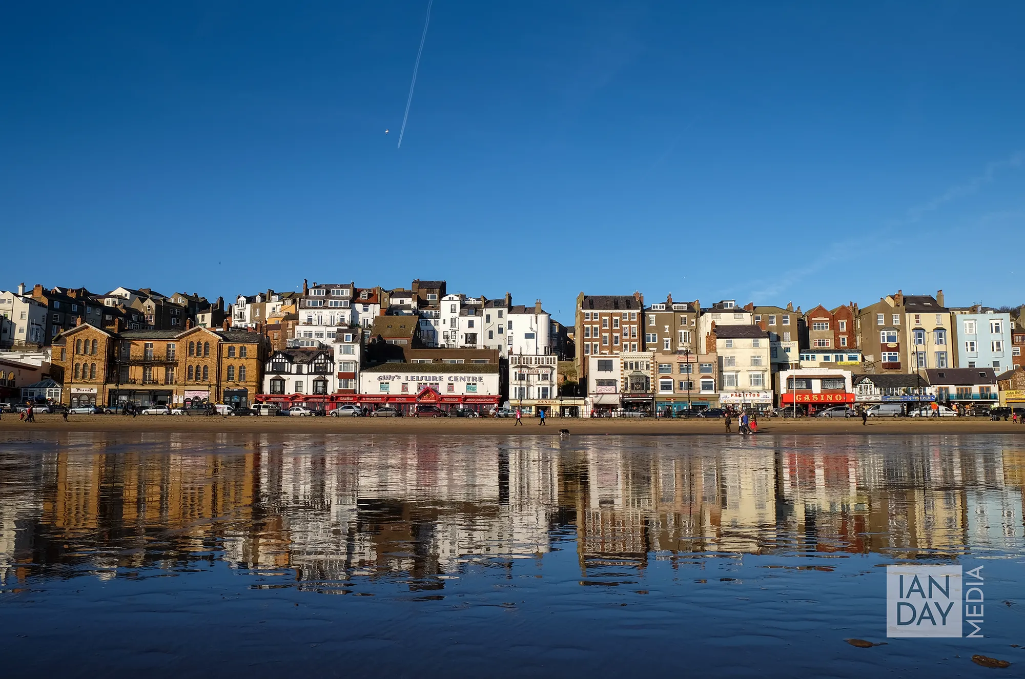 Scarborough seafront, North Yorkshire. Ian Day Media - Photography, Editing & Training.