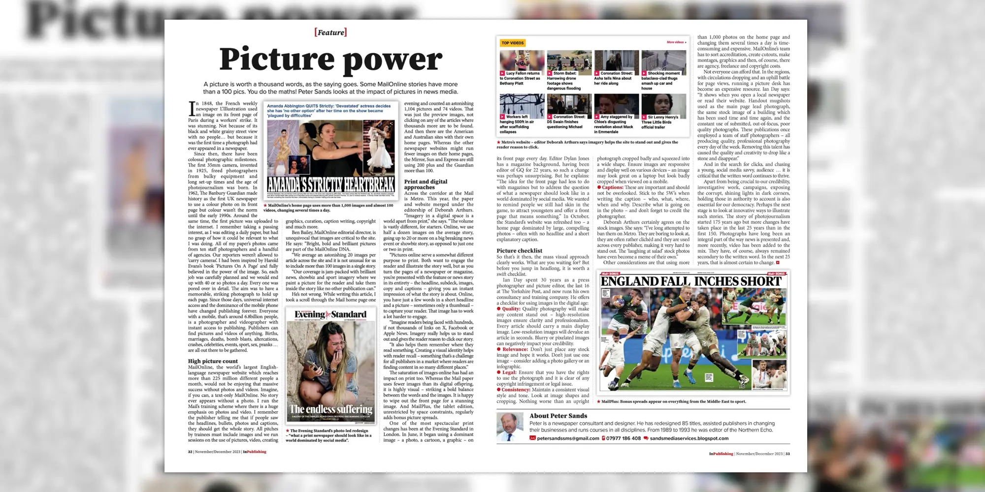 Ian Day Media - picture power press coverage cover image