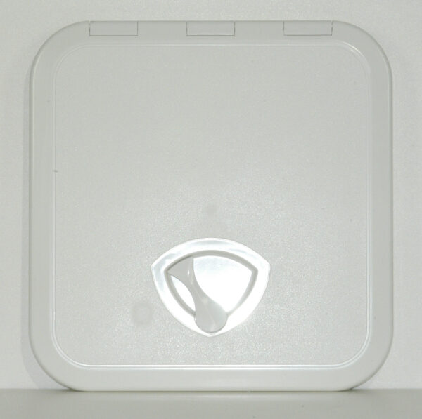 Plastic White Hatch 380mm x 380mm external