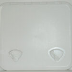 Plastic White Hatch 510mm x 460mm external