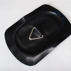 PVC Oblong Black Patch with Triangular Eye 31cm x 20cm