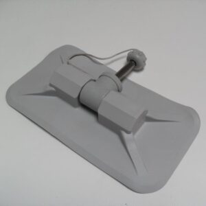 PVC Rowlock with Pin Grey Honwave, QS, Wetline & XM