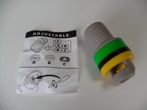 Halkey Roberts, Quicksilver, Wetline Honda, Zodiac inflate adaptor 21mm OD