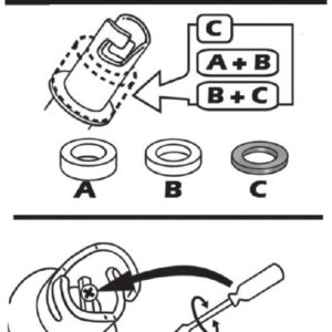 Halkey Roberts, Quicksilver, Wetline Honda, Zodiac inflate adaptor 21mm OD