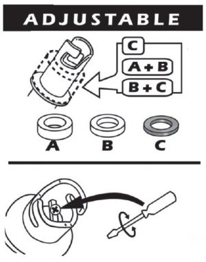 Halkey Roberts, Quicksilver, Wetline Honda, Zodiac inflate adaptor 21mm OD