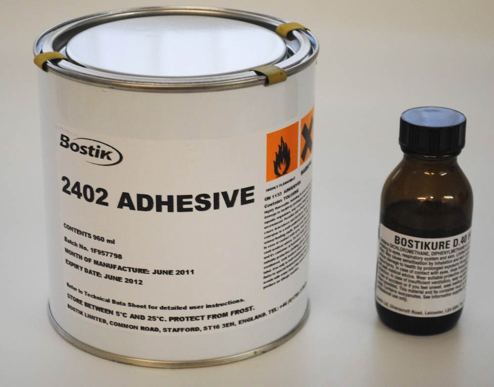 Bostik 2402 Hypalon Two Part Adhesive/Glue IBS Boat Supplies