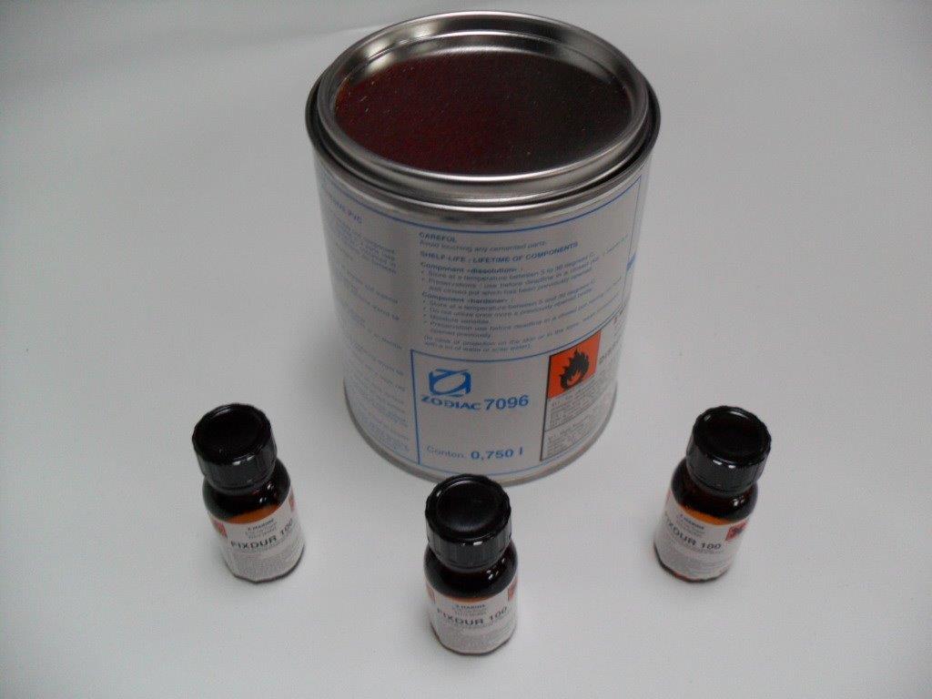 Zodiac Z7096 750ml PVC Two Part Adhesive/Glue IBS Boat Supplies