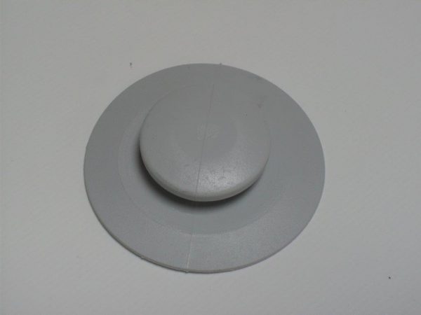 Zodiac PVC Cleat Button 60mm Base x 30mm Button Grey (Z2816)