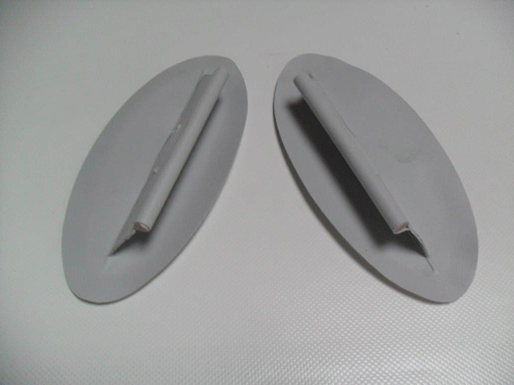 Zodiac Seat Retaining Patches Grey Z1184 IBS Boat Supplies