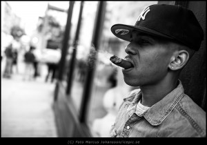 Cigar on the corner