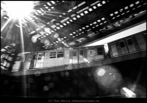 High line subway Brooklyn