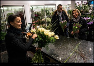 Blomsterbutik på Avenyn