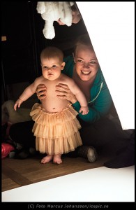 Dokumentärbild Utvecklingskursen Bebis 2 från studio lektion