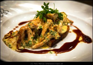 Kantarellmacka