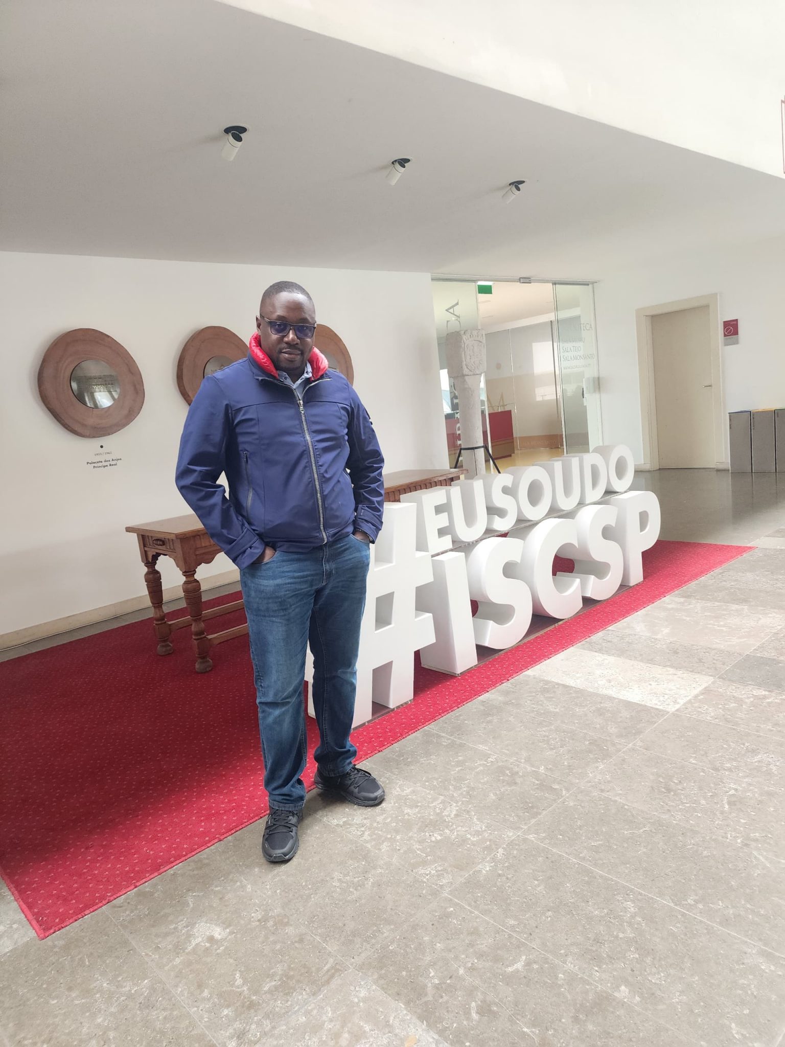 Mr Tamale Tom at ISCSP ULISOBOA