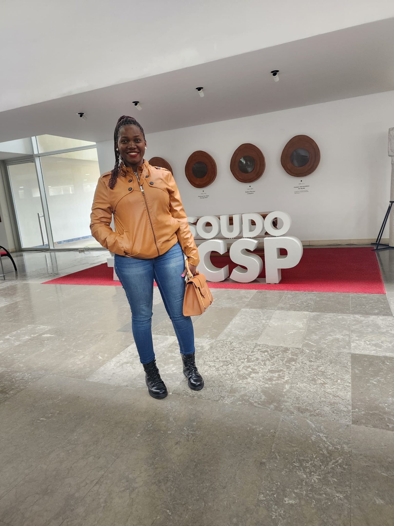 Maureen Basuuta at ISCSP ULISBOA