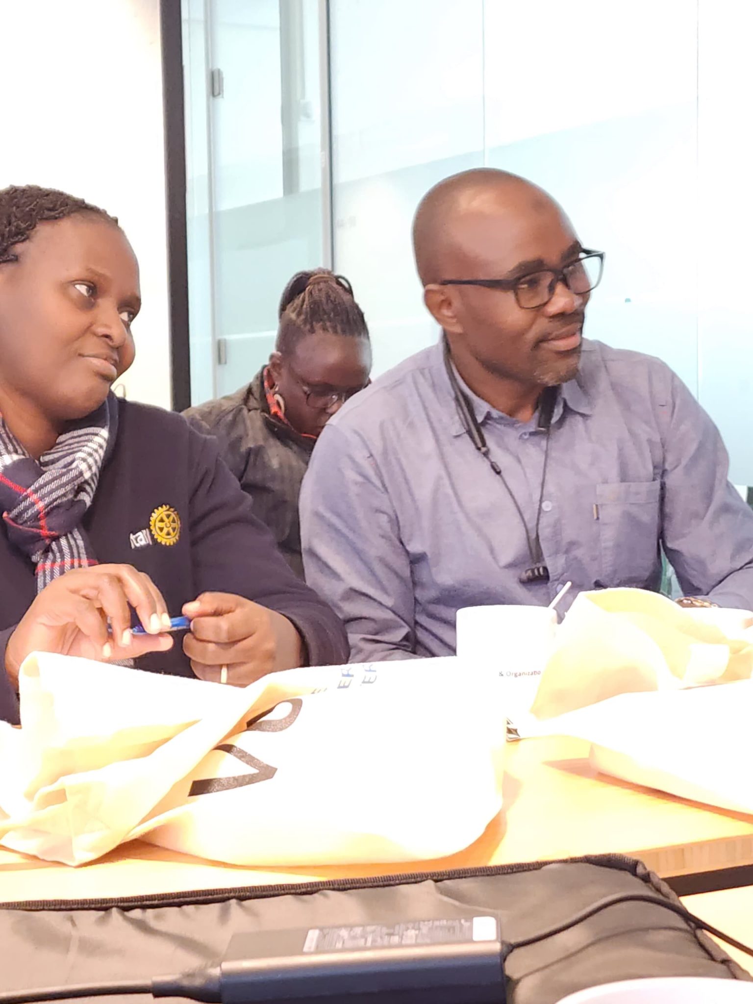 Grace Flavia Lamuno and Ali Kankaka