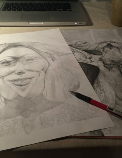 Work in progress, Drawing, Ida Bentinger