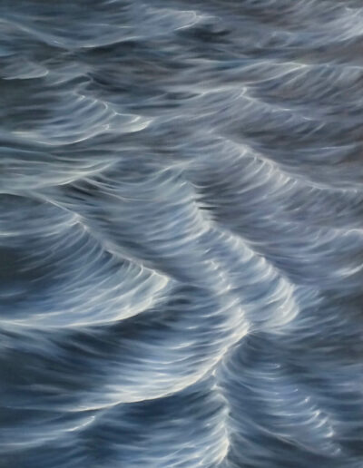 Ocean, painting, Ida Bentinger