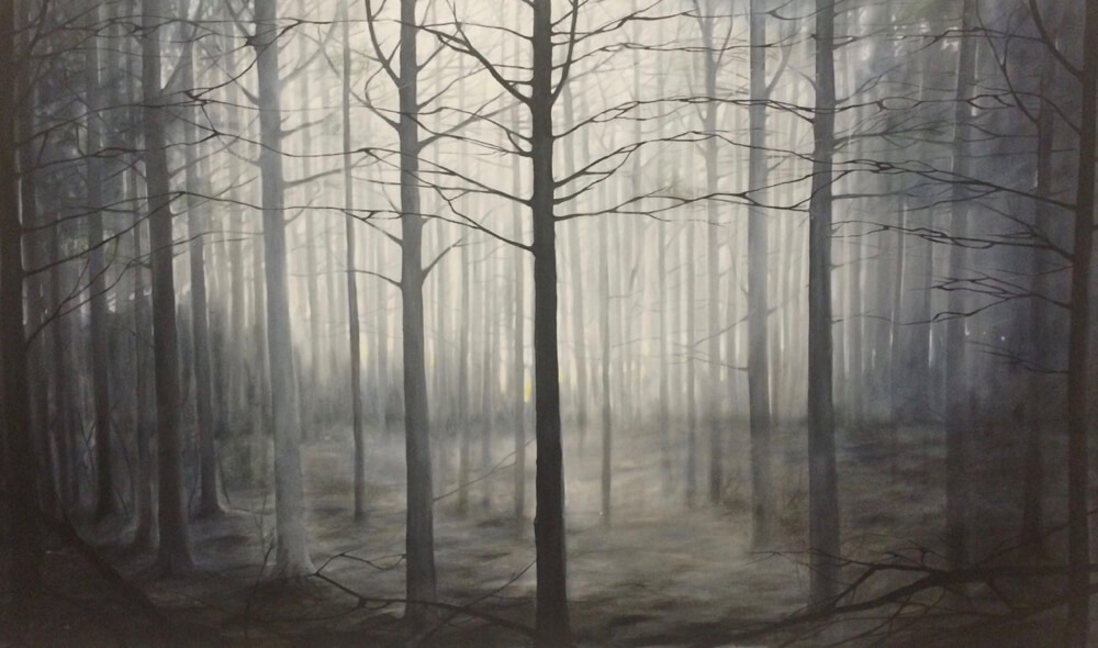 Trees, Oil on Canvas