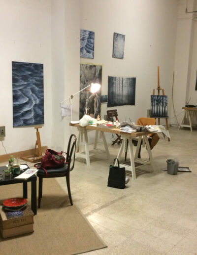 Work in progress, Artiststudio, Ida Bentinger