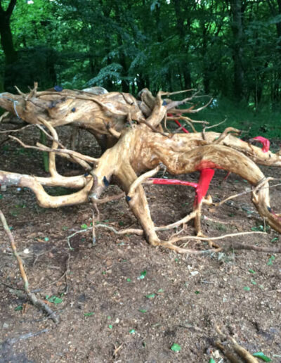 Work in progress, LandArt - Ida Bentinger