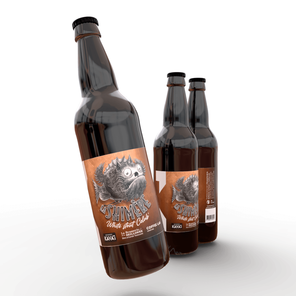 3d bouteilles caméra