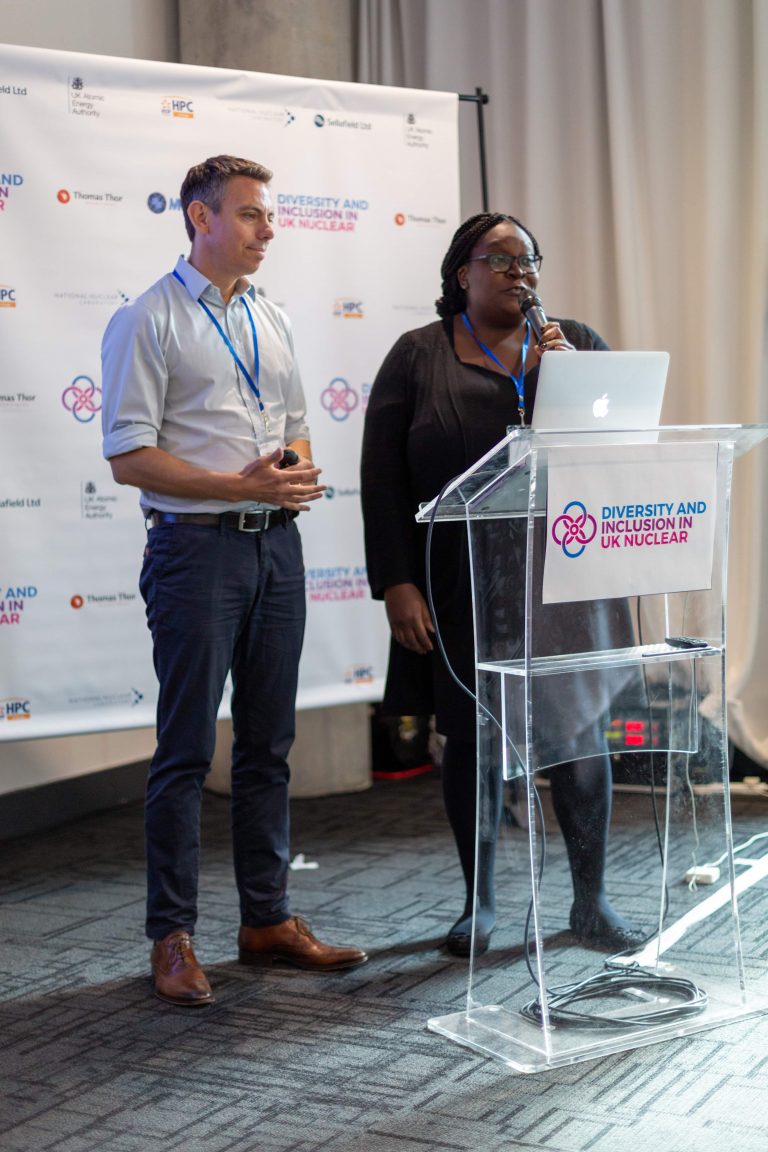 Our co-founders Callum Thomas and Monica Mwanje