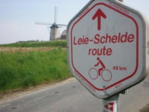 leie schelde route