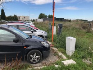foutparkeerders elektrische laadplaatsen