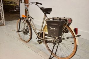 Een rivolt elektrische fiets