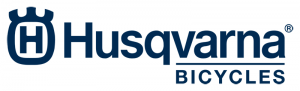 Logo van Husqvarna fietsen uit Duitsland