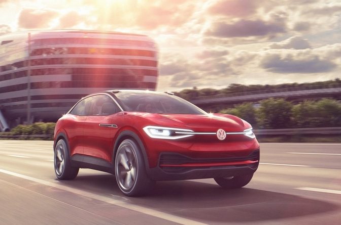 een elketrisch volkswagen conceptcar