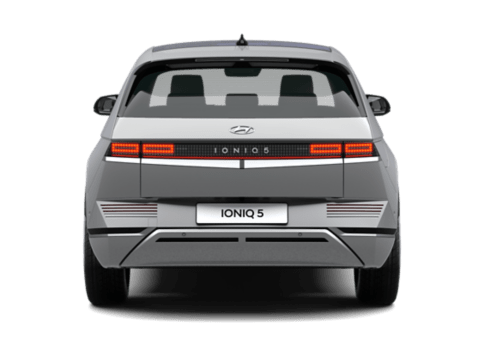 de achterkant van de ioniq 5