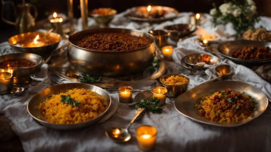 Fusion Wedding Menu