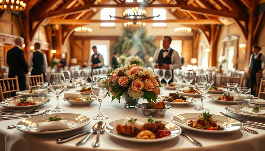 bespoke wedding catering experience