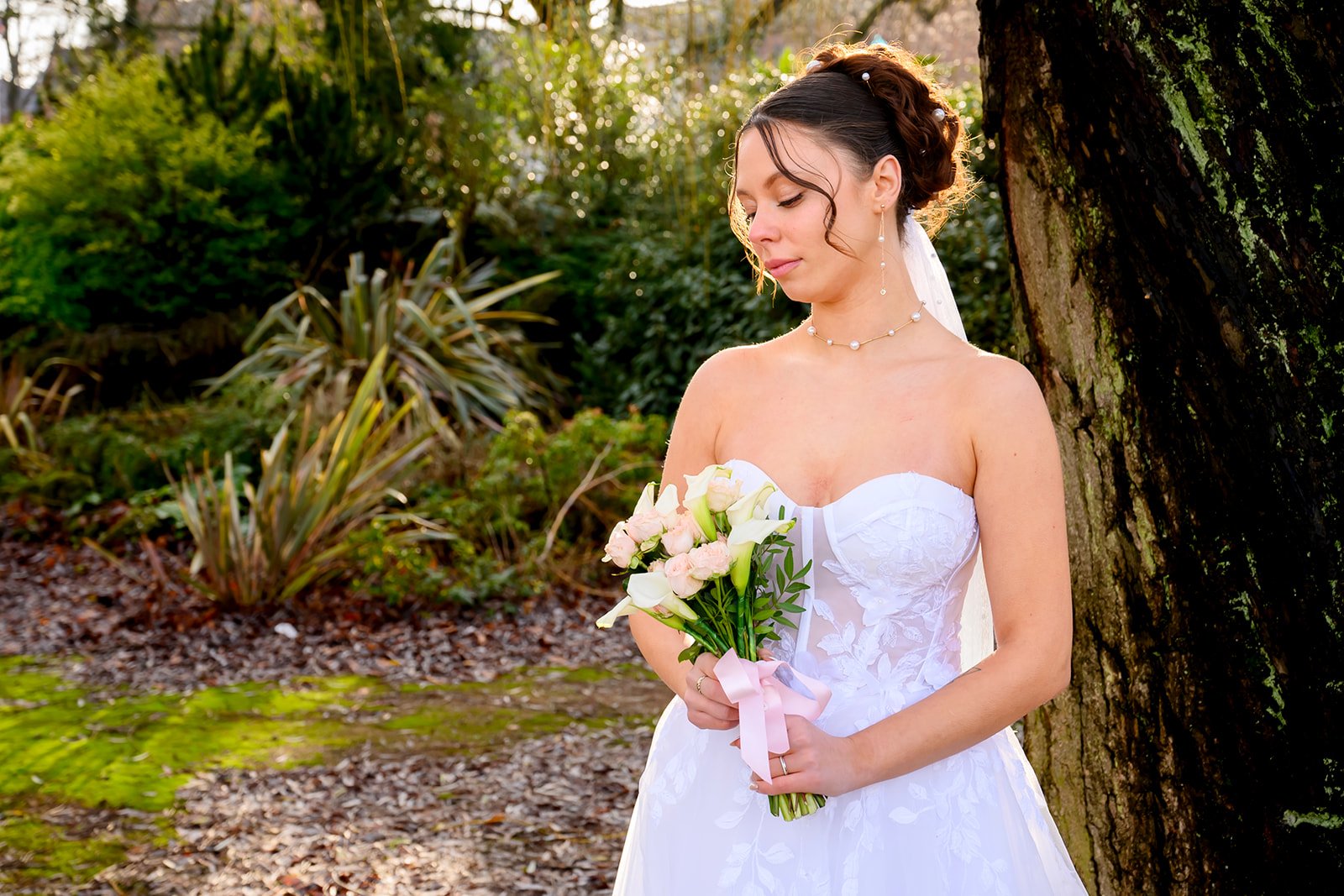 Emotional first kiss wedding ceremony at Sandwell Registry Office West Bromwich