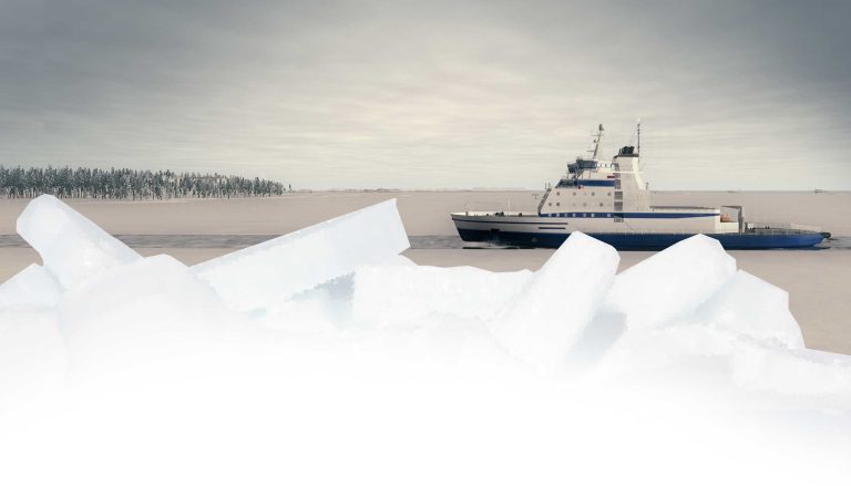 IS full mission bridge simulator for arctic operations