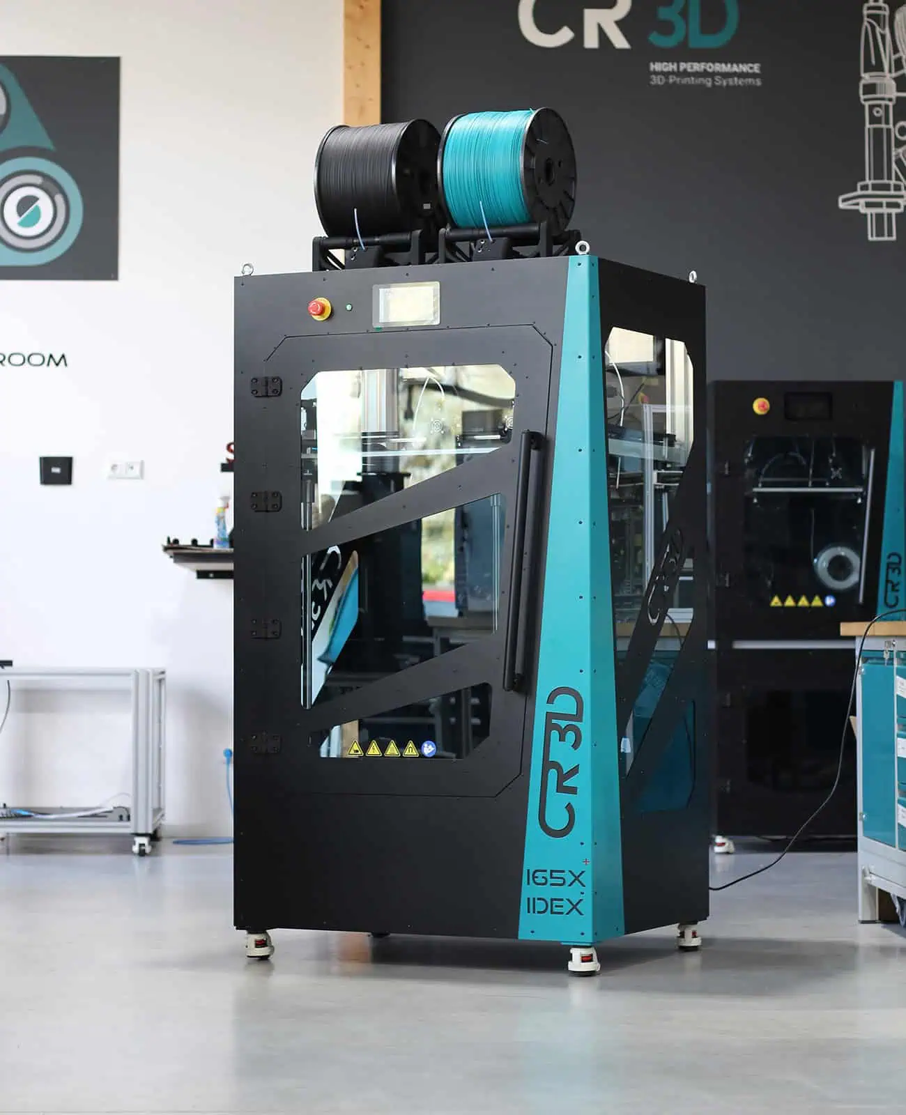 CR-3D I6X5+ – Großformat-Industrie-3D-Drucker mit 1.200 mm Bauraumlänge 1 I65X-IDEX_59-1