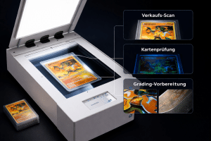 Sammelkarten scannen lassen – Scanner für Verkaufs-Scan, Kartenprüfung und Grading-Vorbereitung