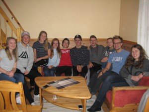 Gruppe frå Bildøy Bibelskule på turne i Rogaland