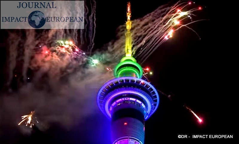 New Year's 2020: Auckland, New Zealand / Nouvel an 2020: Auckland, Nouvelle-Zélande