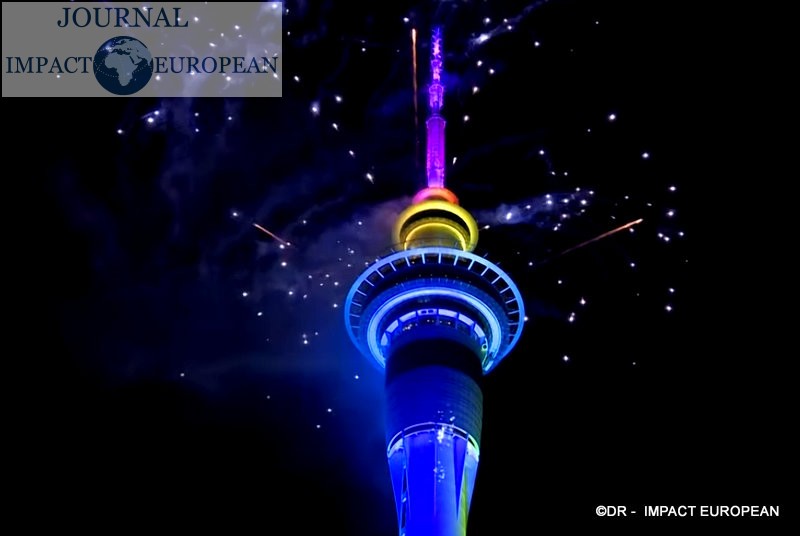 New Year's 2020: Auckland, New Zealand / Nouvel an 2020: Auckland, Nouvelle-Zélande