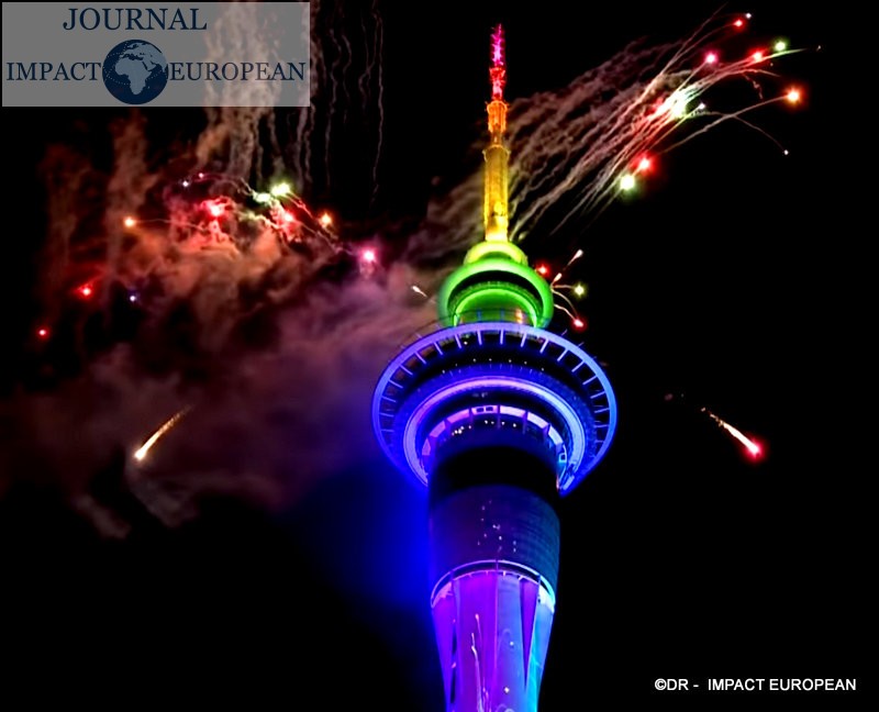 New Year's 2020: Auckland, New Zealand / Nouvel an 2020: Auckland, Nouvelle-Zélande